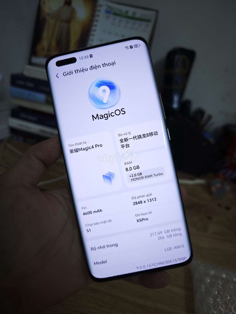 Honor Magic 4 Pro 8/256Gb. Mua bán Điện thoại tại Quận Gò Vấp Tp Hồ Chí Minh được đăng bởi Ánh hình 4