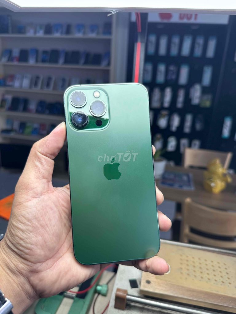Apple iPhone 13 Pro Max 256GB Xanh lá. Mua bán Điện thoại tại Thành phố Cao Lãnh Đồng Tháp được đăng bởi DUYMOBILE hình 1