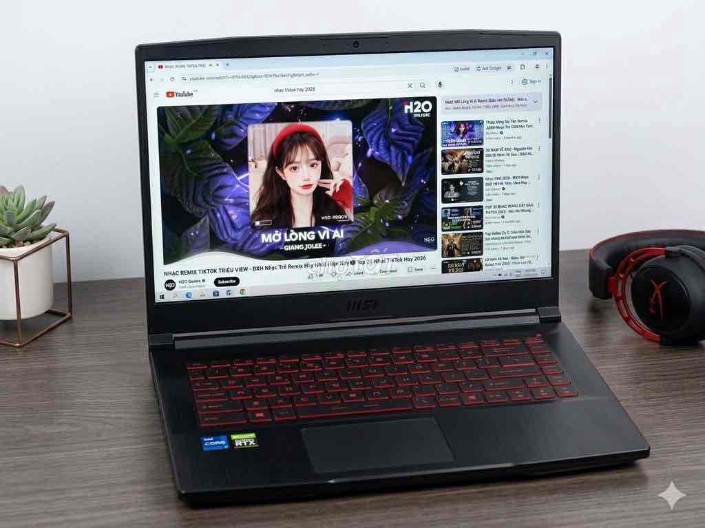 MSI GF66 CHIẾN THẦN GAMING ĐỒ HOẠ. Mua bán Laptop tại Thị xã Bến Cát Bình Dương được đăng bởi MÁY TÍNH LAPTOP  AN PHÁT hình 1