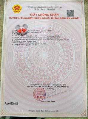 đất nền thổ cư,MT đường Hà Quang Vóc giá rẻ nhất thị trường chỉ 16tr/m