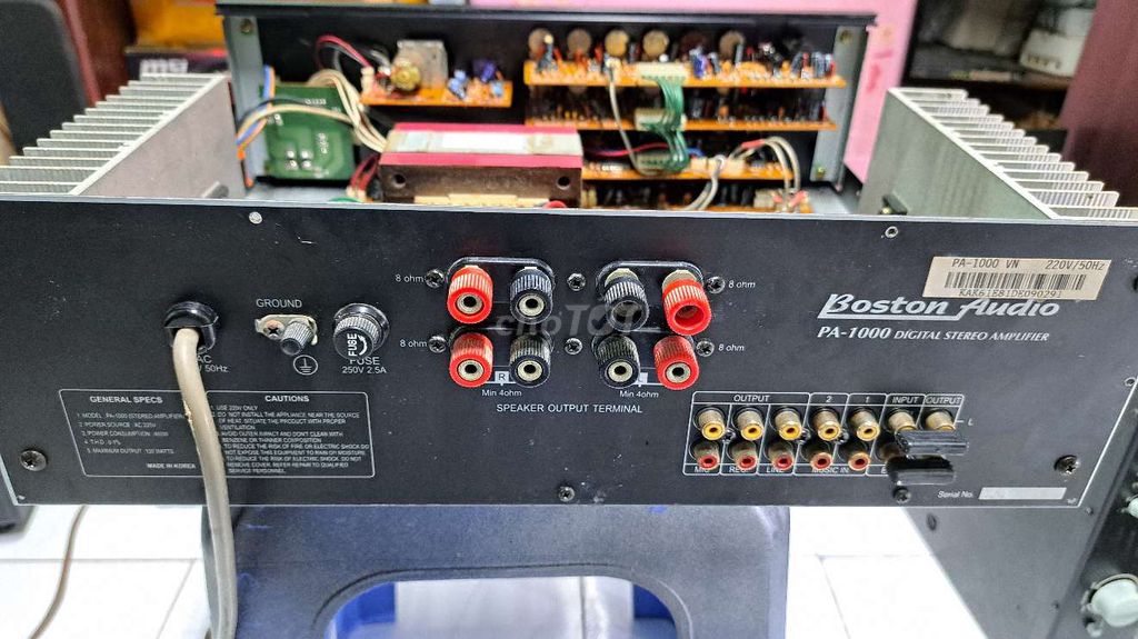 Amly BOSTON PA-1000 Bãi xịn. Mua bán Tivi, Âm thanh tại Quận Bình Tân Tp Hồ Chí Minh được đăng bởi PH Computer Music hình 3