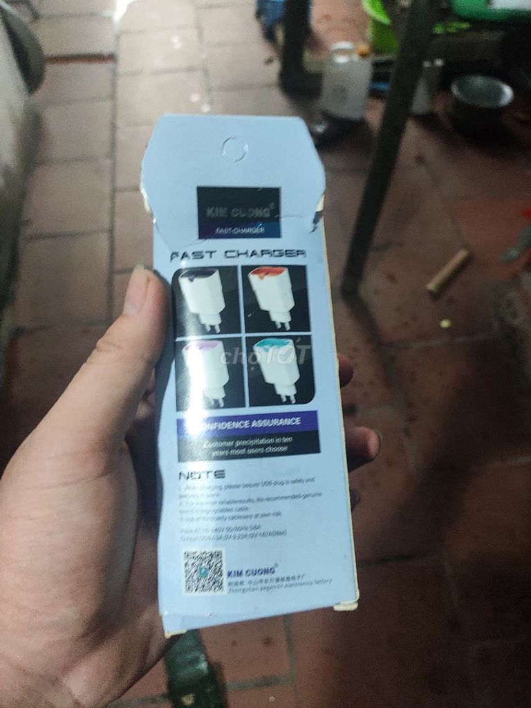 Củ sạc Kim Cương 20W Trắng. Mua bán Phụ kiện (Màn hình, Chuột...) tại Huyện Yên Lạc Vĩnh Phúc được đăng bởi Kim Đình Tài hình 1