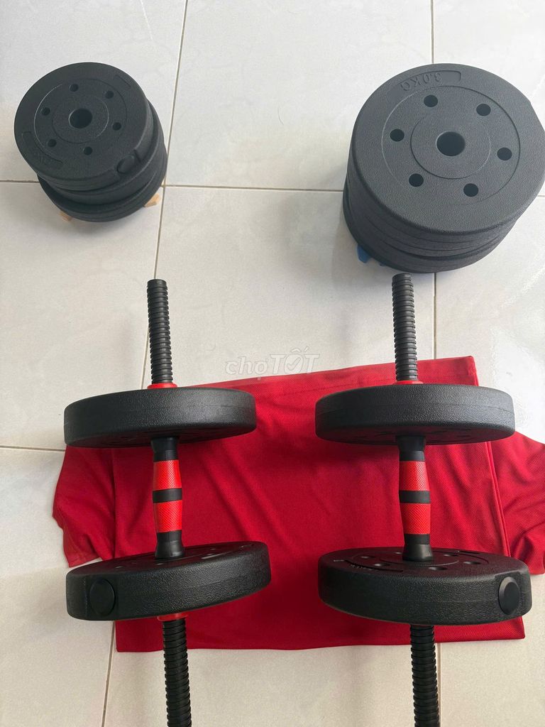 Bộ tạ đa năng 40kg. Mua bán Đồ thể thao, Dã ngoại tại Quận Bình Thạnh Tp Hồ Chí Minh được đăng bởi Minh hình 1