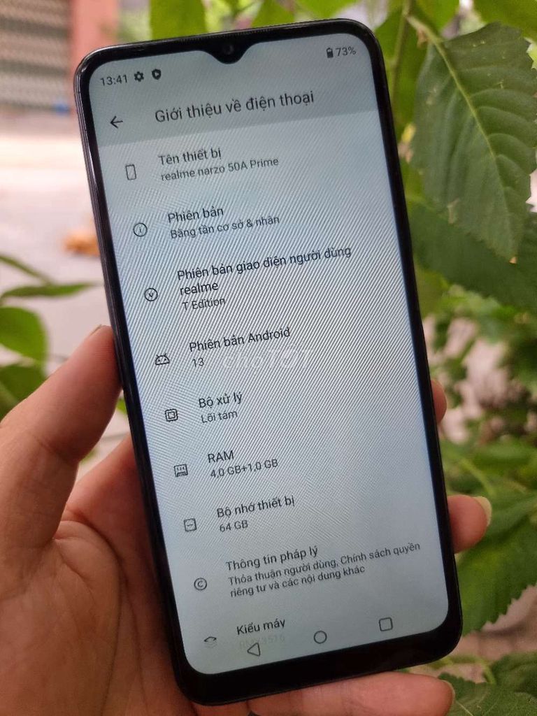 Realme Narzo 50A Prime 64GB Đen. Mua bán Điện thoại tại Quận Liên Chiểu Đà Nẵng được đăng bởi Bảo Lâm hình 1