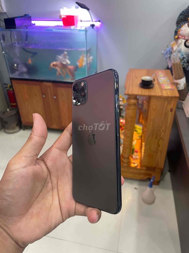Apple iPhone 11 Pro Max 256GB Xám Đã thay màn. Mua bán Điện thoại tại Thành phố Buôn Ma Thuột Đắk Lắk được đăng bởi 6E_9 võ phú hưng hình 1