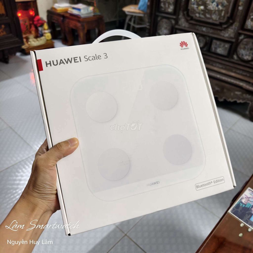 CÂN THEO DÕI SỨC KHỎE HUAWEI SCALE 3