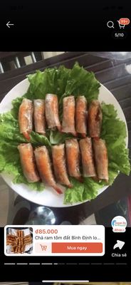 Chả ram tôm đất Bình Định. Mua bán Đồ ăn, thực phẩm và các loại khác tại Quận Ba Đình Hà Nội được đăng bởi Le Tam