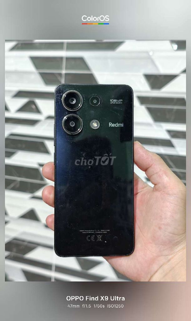 Xiaomi Redmi Note 13 256GB Đen. Mua bán Điện thoại tại Thị xã Tân Uyên Bình Dương được đăng bởi Nguyễn Tiến hình 1