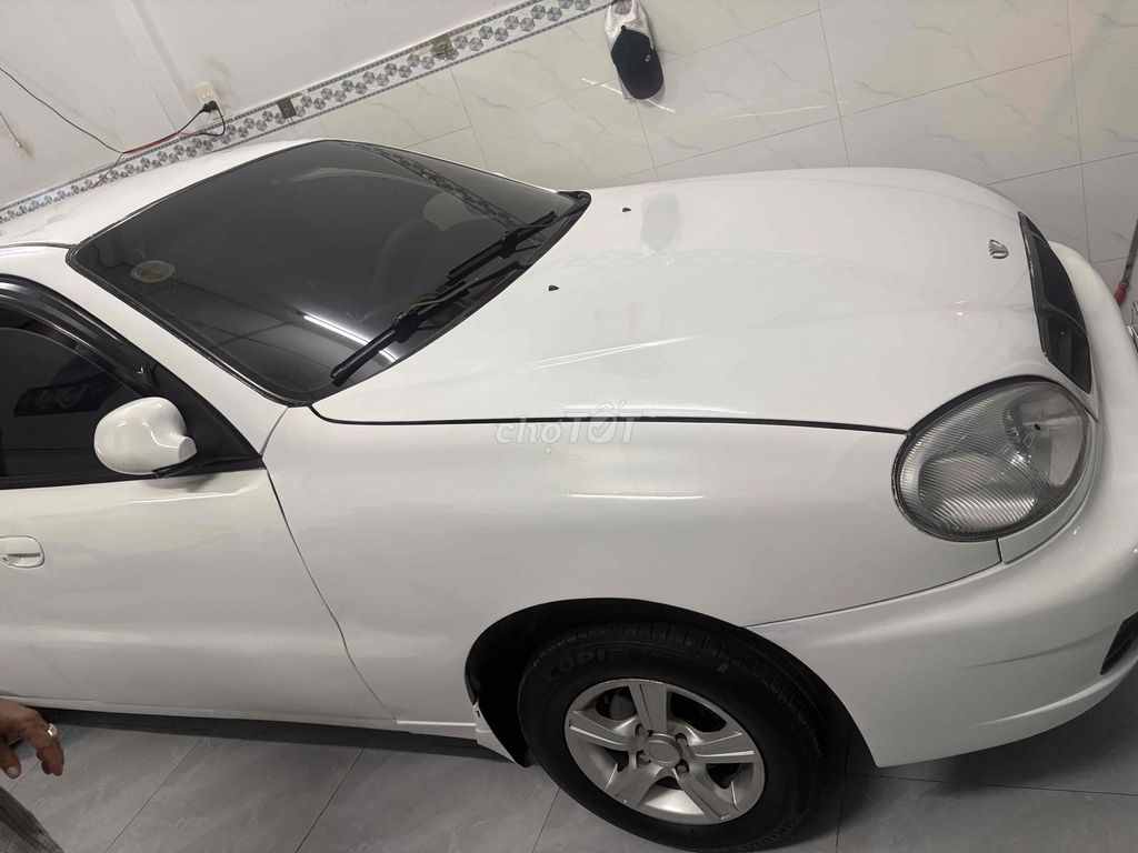 5-местный напольный номер Daewoo Lanos, белый