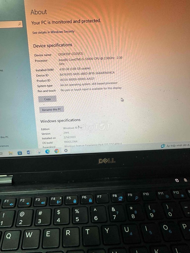 Dell Latitude E7250 i5-5300U 4GB/120GB SSD. Mua bán Laptop tại Quận 12 Tp Hồ Chí Minh được đăng bởi HoàngNhân hình 1