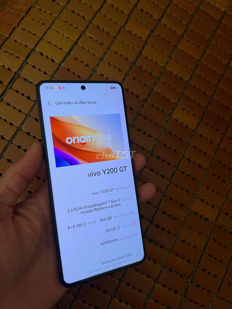 e cấn bán vivo Y200 GT ram 12/256 zin chuẩn ko loi. Mua bán Điện thoại tại Thành phố Thủ Dầu Một Bình Dương được đăng bởi Hoàng hải hình 4
