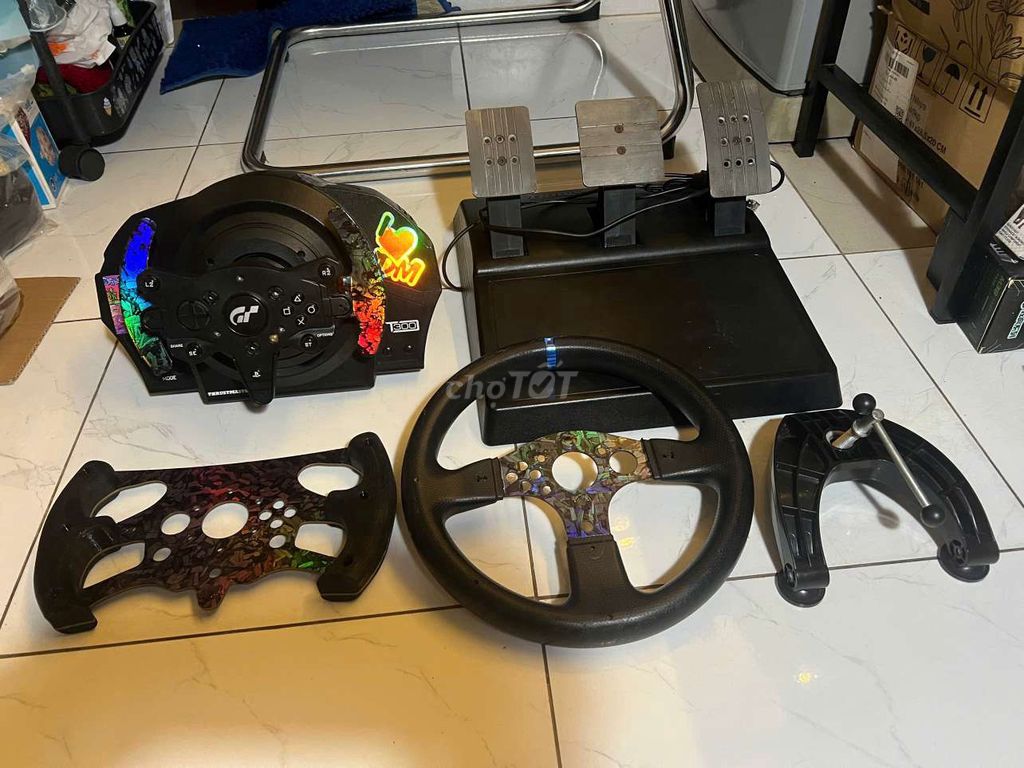 Vô lăng chơi game Thrustmaster T300 PS, PC cũ. Mua bán Thiết bị chơi game tại Quận Bình Tân Tp Hồ Chí Minh được đăng bởi mê vô lăng đầu thai k hết hình 1
