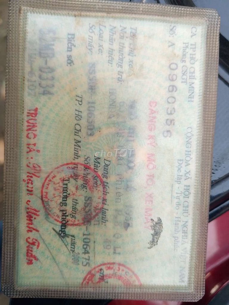 Ông anh cân thanh lý xe như hình. Mua bán Xe máy tại Quận Bình Tân Tp Hồ Chí Minh được đăng bởi chung an lạc hình 5