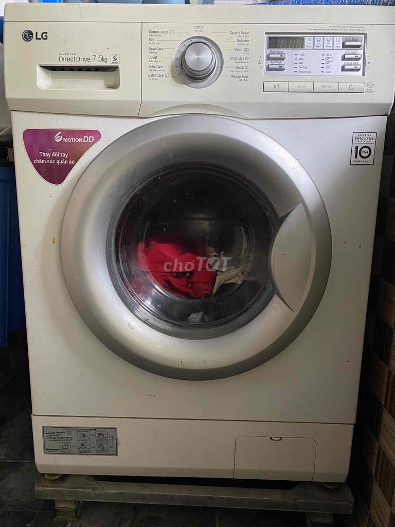 Máy giặt LG DirectDrive 7.5kg. Mua bán Máy giặt tại Thành phố Bắc Ninh Bắc Ninh được đăng bởi Tuan Kien hình 1