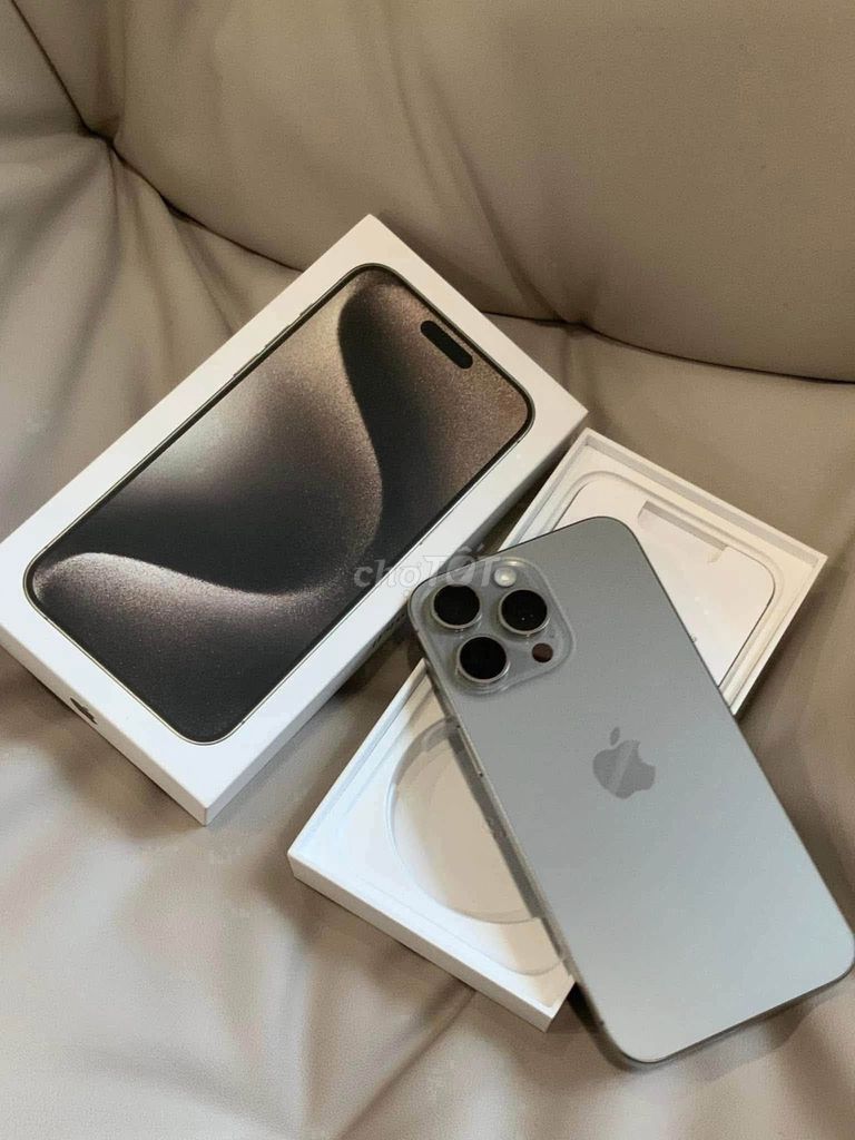 Apple iPhone 15 Pro Max 256GB Titan tự nhiên. Mua bán Điện thoại tại Quận 5 Tp Hồ Chí Minh được đăng bởi Hội Đồ Điện Tử hình 1
