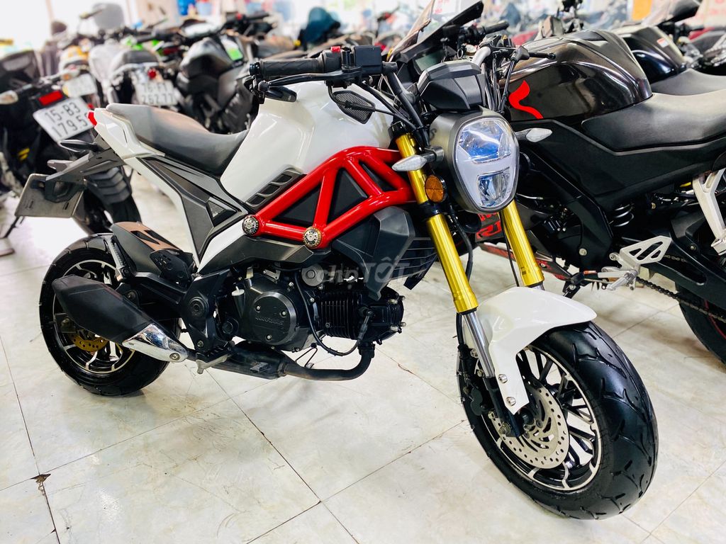 Xe máy Ducati Mini Monster 110 màu trắng đã có mặt tại Xe Bảo Nam với giá  siêu mềm