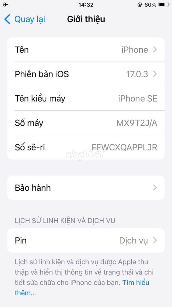 Apple iPhone SE 2020 64GB Trắng Like New. Mua bán Điện thoại tại Quận 10 Tp Hồ Chí Minh được đăng bởi Hội Đồ Điện Tử hình 1