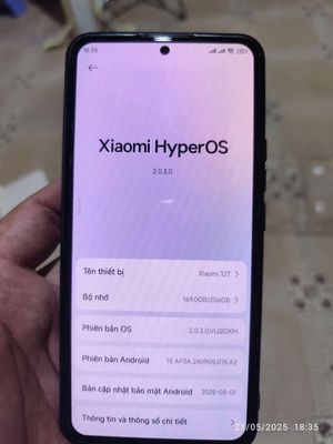 Xiaomi Mi 12T 5G 256GB, Đen bóng, like new 98%. Mua bán Điện thoại tại Huyện Củ Chi Tp Hồ Chí Minh được đăng bởi Nguyễn Thành