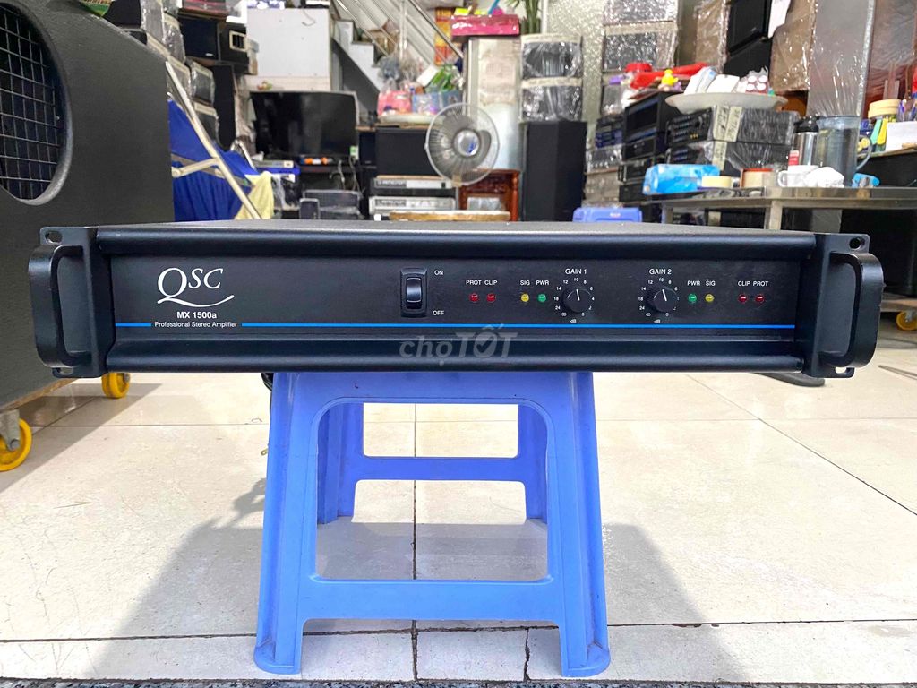 Đẩy QSC  1500a, USA, 100v, 700w/1 kênh. Mua bán Tivi, Âm thanh tại Thành phố Thủ Đức Tp Hồ Chí Minh được đăng bởi CHE NGUYEN hình 1
