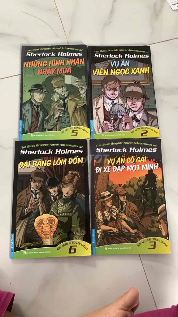 truyện màu Sherlock Holmes. Mua bán Sách tại Huyện Long Điền Bà Rịa - Vũng Tàu được đăng bởi Nữ hình 1