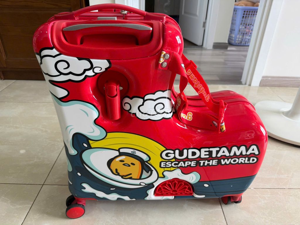 Vali trẻ em Gudetama Đỏ. Mua bán Túi xách tại Quận Sơn Trà Đà Nẵng được đăng bởi Nguyễn Bình hình 1