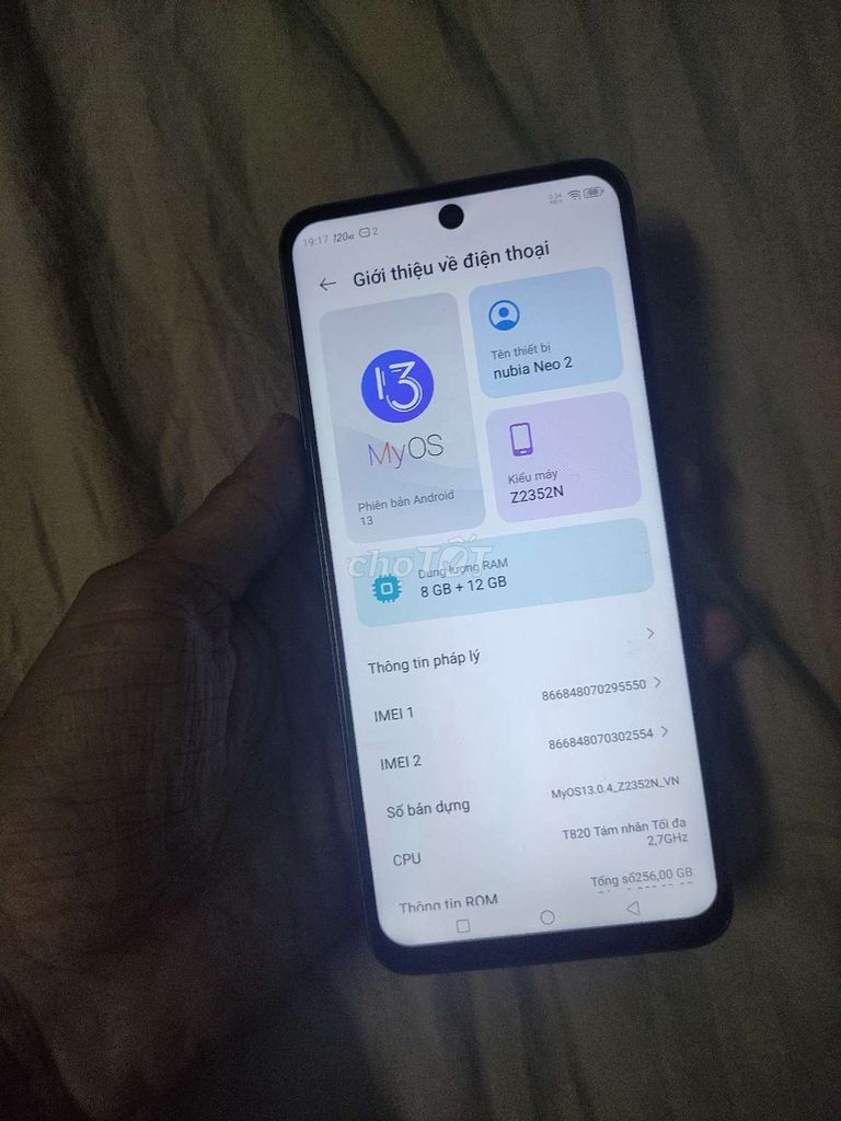 Nubia Neo 2 256GB Trắng. Mua bán Điện thoại tại Quận Tân Phú Tp Hồ Chí Minh được đăng bởi dung hình 1
