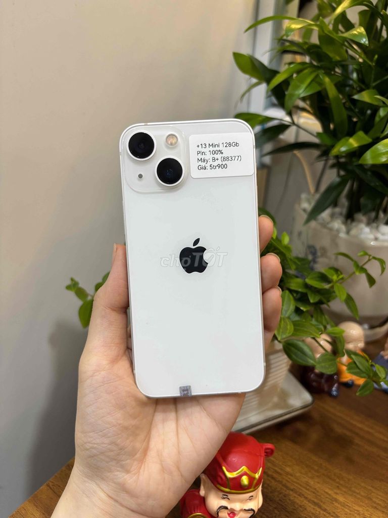 iPhone 13 Mini 128GB Trắng Đã sử dụng. Mua bán Điện thoại tại Huyện Hóc Môn Tp Hồ Chí Minh được đăng bởi SIRI STORE HCM hình 1