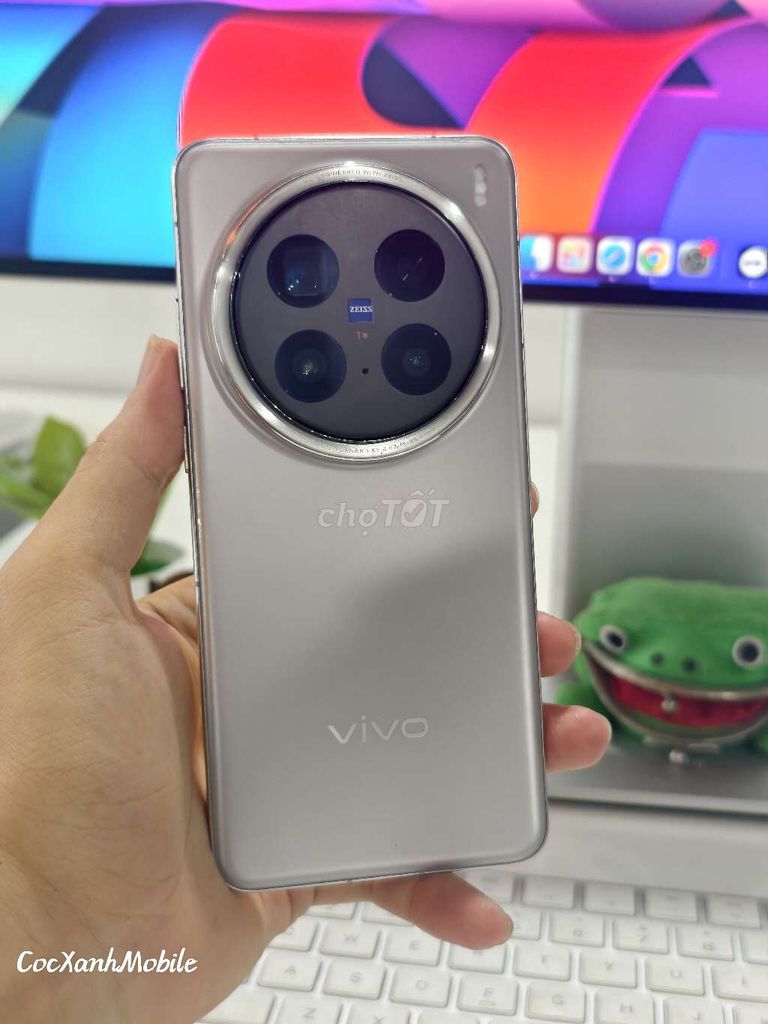 Vivo X200 Pro 12/256Gb bản nội địa, màu Titanium. Mua bán Điện thoại tại Quận Liên Chiểu Đà Nẵng được đăng bởi Minh Hiệp CócXanhMobile hình 1
