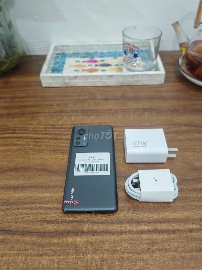 Xiaomi Mi 12 5G 8/128 Đen sạc 67w có ship COD. Mua bán Điện thoại tại Quận Hoàng Mai Hà Nội được đăng bởi Trần Ngọc Hiếu hình 1