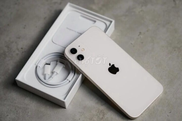 Ip12 64gb trắng, ios 16.6 mượt mà, rin keng.. Mua bán Điện thoại tại Quận Ngũ Hành Sơn Đà Nẵng được đăng bởi Anh hình 1