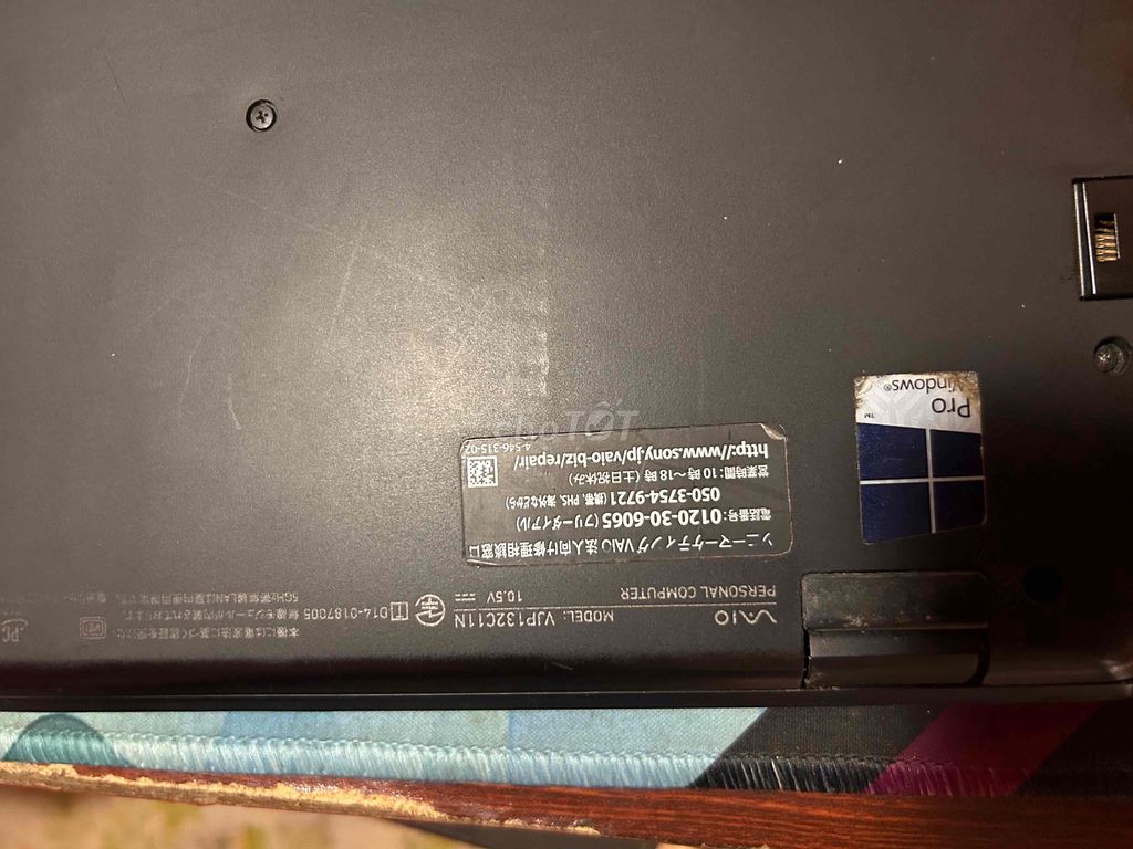 Sony Vaio VJP132C11N i3-6100U 4GB/128GB. Mua bán Laptop tại Thành phố Thủ Đức Tp Hồ Chí Minh được đăng bởi Nguyễn Phú Quý hình 1
