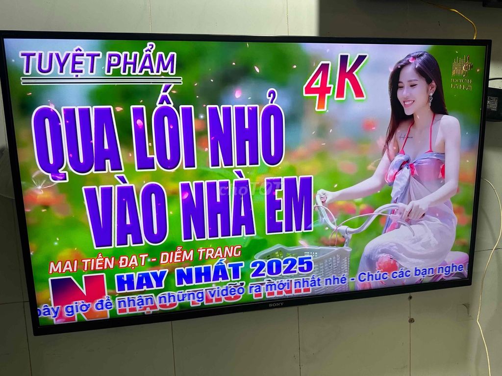 SMART TV SONY 43in4K giọng nói, đẹp xuất sắc.. Mua bán Tivi, Âm thanh tại Thành phố Thủ Đức Tp Hồ Chí Minh được đăng bởi Chiến Thắng hình 1