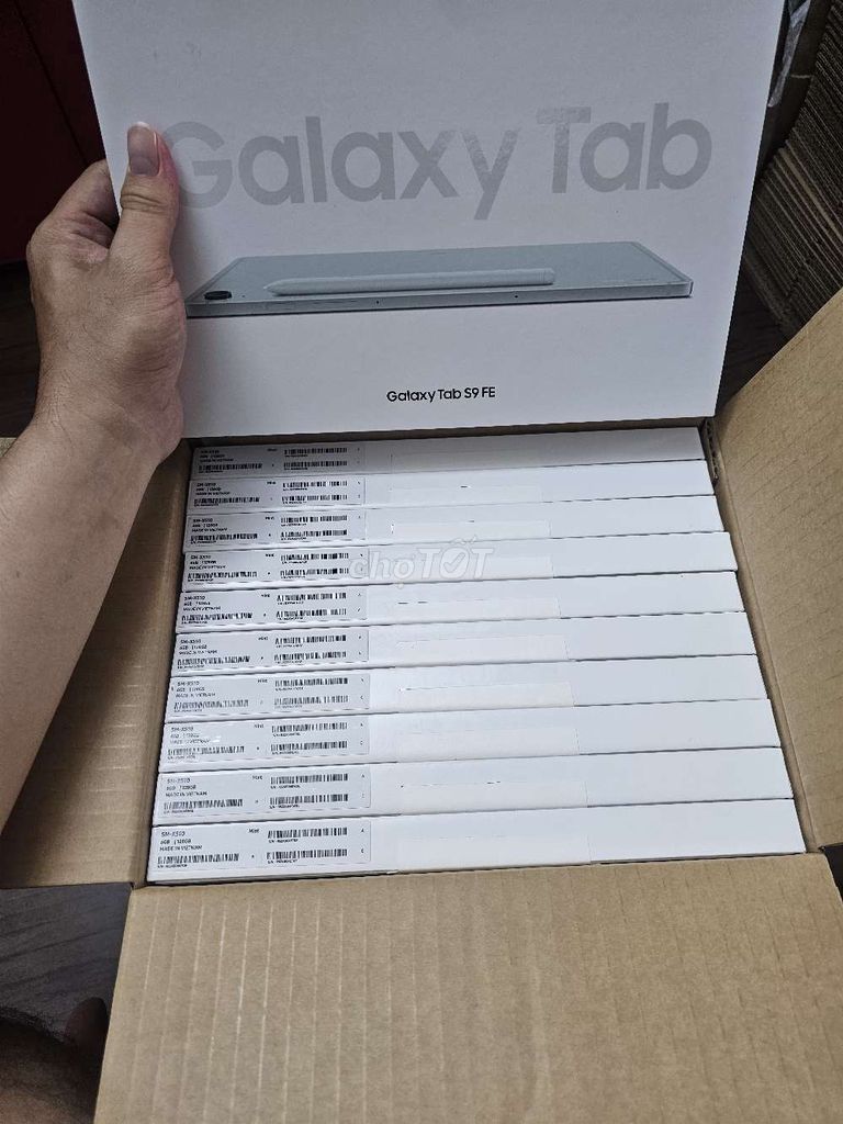 Samsung tab s9fe s9 fe new ssvn bh 12 tháng