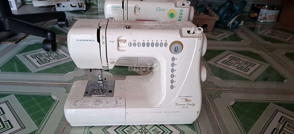 Máy may gia đình Janome Crown Lady 5009 Nhật Bản. Mua bán Nội thất, đồ gia dụng khác tại Quận Gò Vấp Tp Hồ Chí Minh được đăng bởi Mr phương hình 1