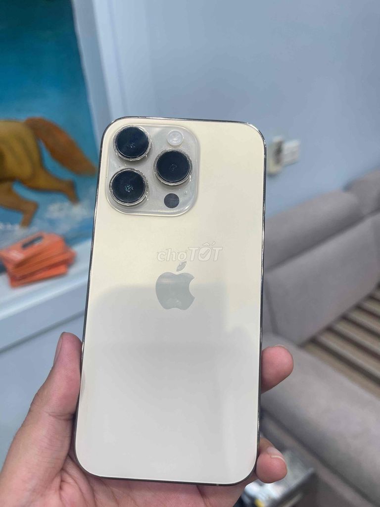 Apple iPhone 14 Pro 128GB Vàng 86%. Mua bán Điện thoại tại Huyện Thuỷ Nguyên Hải Phòng được đăng bởi Nhật Hạ Mobile hình 1