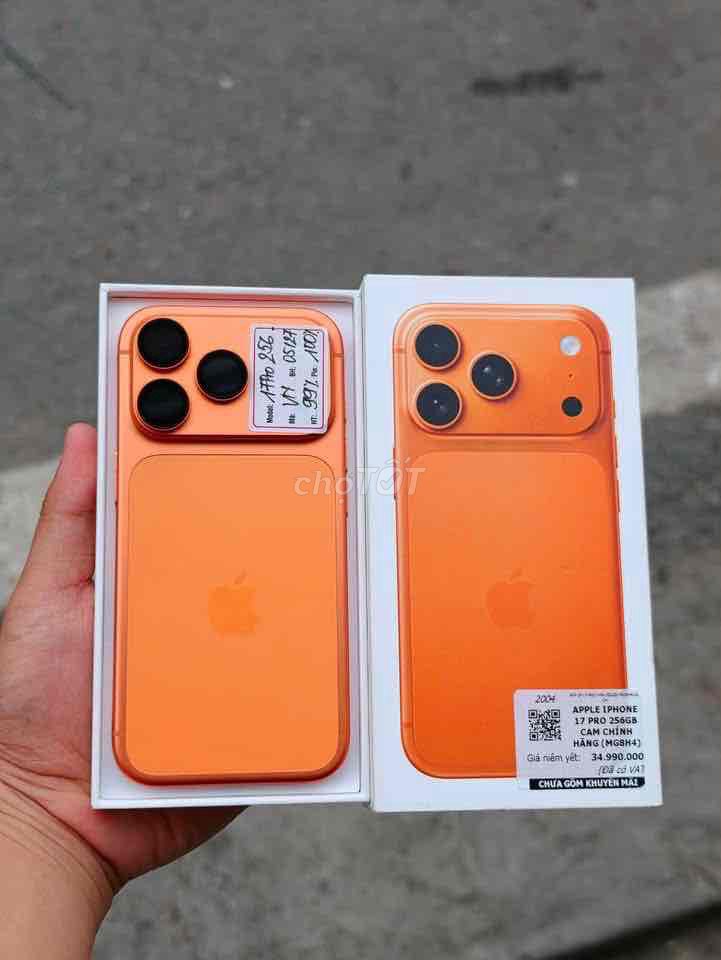 Apple iPhone 17 Pro 256GB Cam VN/A fullbox P100%. Mua bán Điện thoại tại Quận Đống Đa Hà Nội được đăng bởi Quý Hoàng hình 1