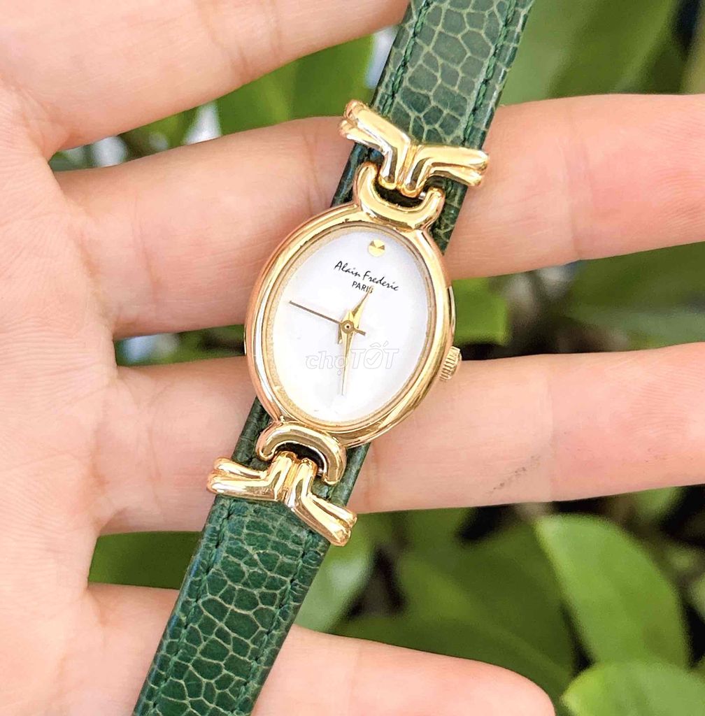 Đồng hồ Alain Frederic Nữ Dây da. Mua bán Đồng hồ tại Quận 3 Tp Hồ Chí Minh được đăng bởi Quí Đồng hồ bút viết ngoại nhập hình 1