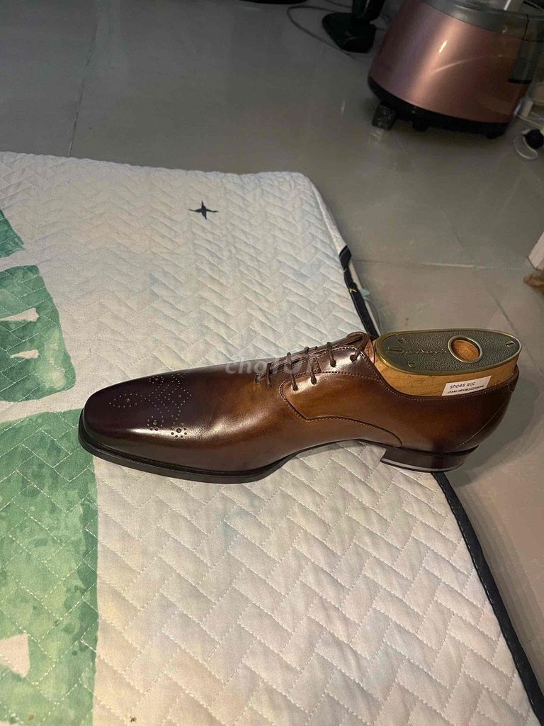 Giày tây Santoni Nam Da Nâu. Mua bán Giày dép tại Quận Bình Thạnh Tp Hồ Chí Minh được đăng bởi Ethan Nguyễn hình 1