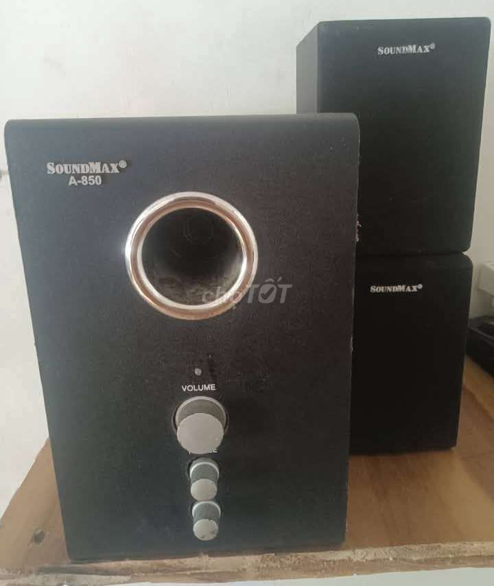 Loa vi tính Soundmax A850 Đen. Mua bán Tivi, Âm thanh tại Quận 8 Tp Hồ Chí Minh được đăng bởi Bình An hình 1
