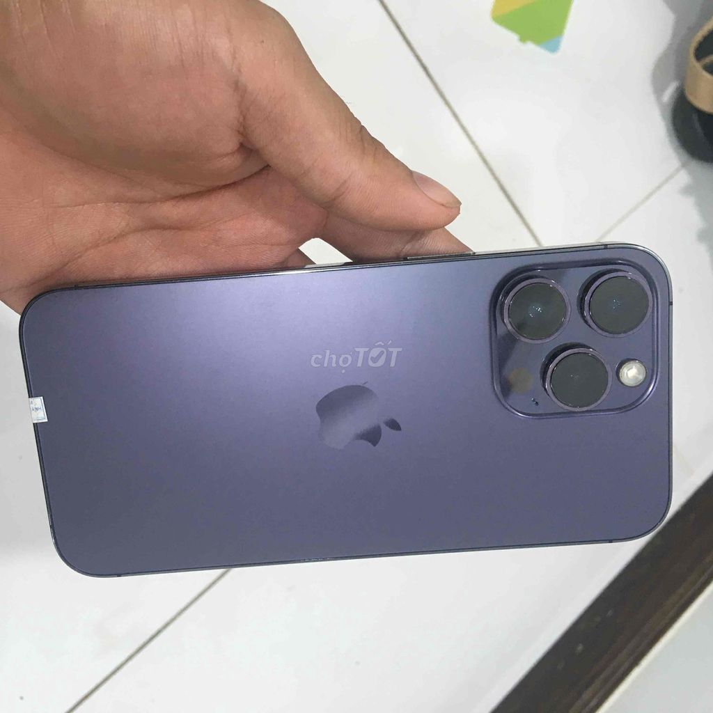 Apple iPhone 14 Pro Max Tím Đã khóa iCloud. Mua bán Điện thoại tại Thành phố Thuận An Bình Dương được đăng bởi đặng văn liên hình 1