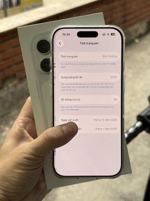 Apple iPhone 17 Pro 256GB Trắng