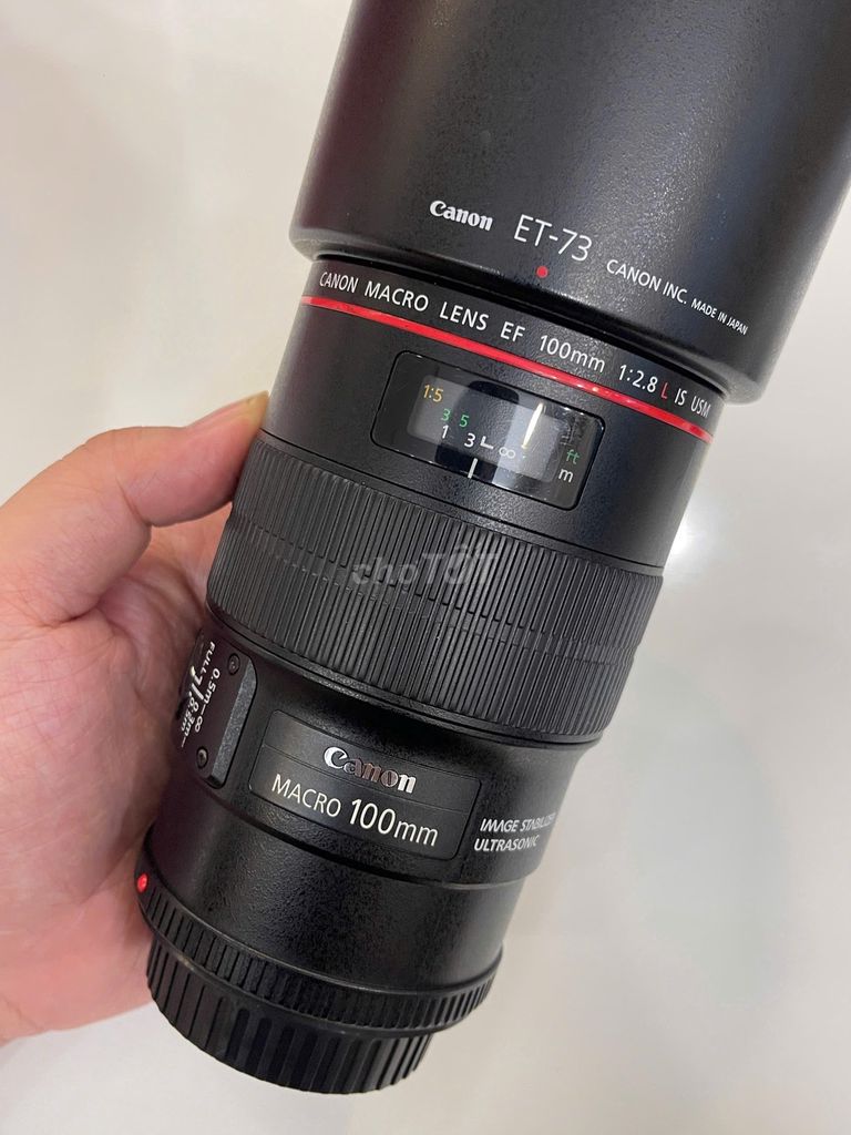 Ống kính Canon EF 100mm F2.8L IS USM. Mua bán Máy ảnh, Máy quay tại Quận Đống Đa Hà Nội được đăng bởi Nhược Doanh hình 1