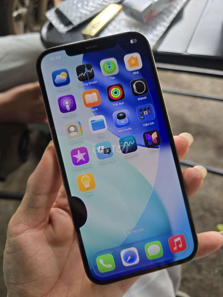 Apple iPhone 12 Pro Max 128GB Vàng Đã sử dụng. Mua bán Điện thoại tại Thành phố Buôn Ma Thuột Đắk Lắk được đăng bởi OPPO LINH ANH 48 LÊ QUÝ ĐÔN BMT hình 1