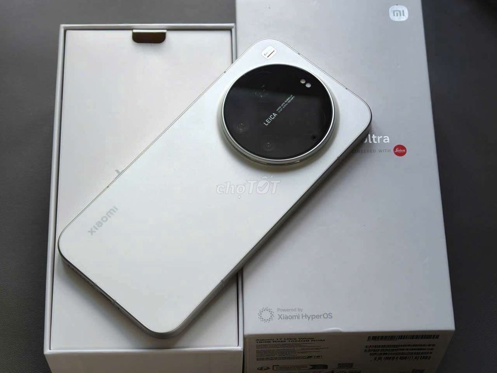 Xiaomi 17 Ultra 1TB Trắng Snapdragon 8 Elite Gen 2. Mua bán Điện thoại tại Quận Ninh Kiều Cần Thơ được đăng bởi Lê Khang hình 1
