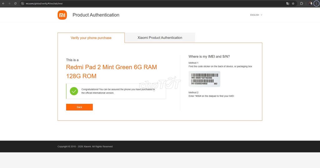 Xiaomi Redmi Pad 2 6GB/128GB New Seal. Mua bán Máy tính bảng tại Quận 7 Tp Hồ Chí Minh được đăng bởi Phạm Thanh hình 1