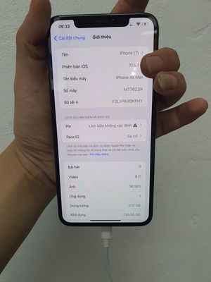 iPhone XS Max 512GB Vàng