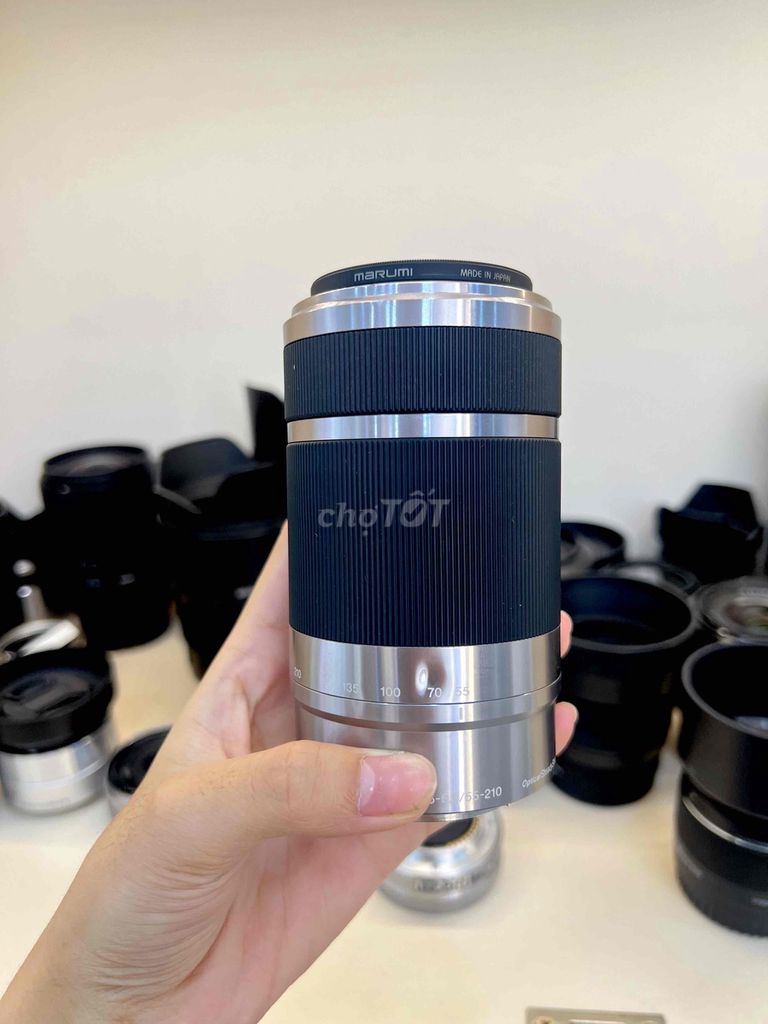 Ống kính Sony E 4.5-6.3/55-210 OSS. Mua bán Máy ảnh, Máy quay tại Quận Phú Nhuận Tp Hồ Chí Minh được đăng bởi Khánh máy ảnh top 1 hình 1