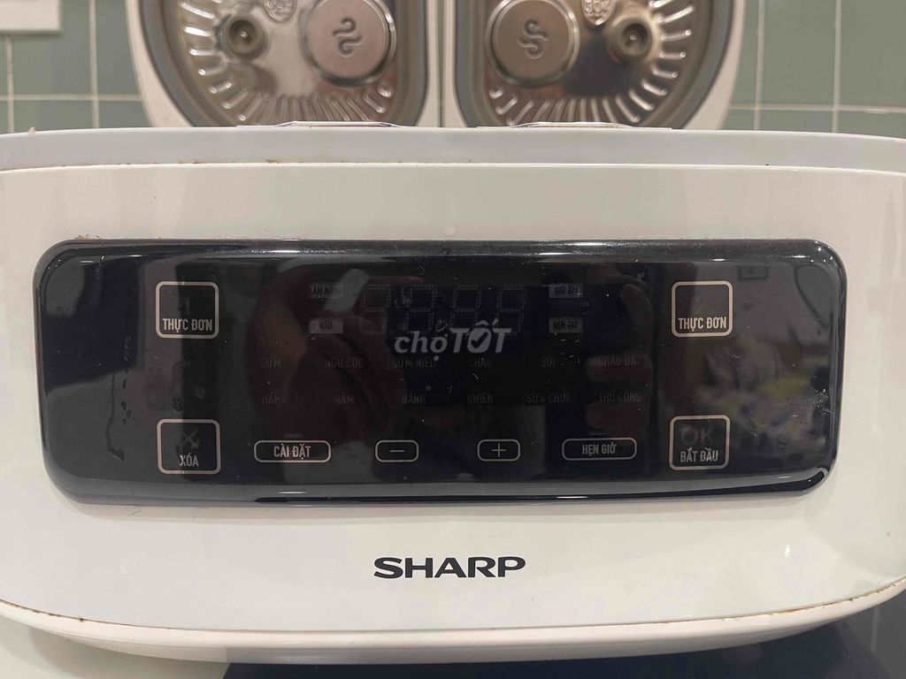 Nồi cơm điện 2 ngăn Sharp 1.8L