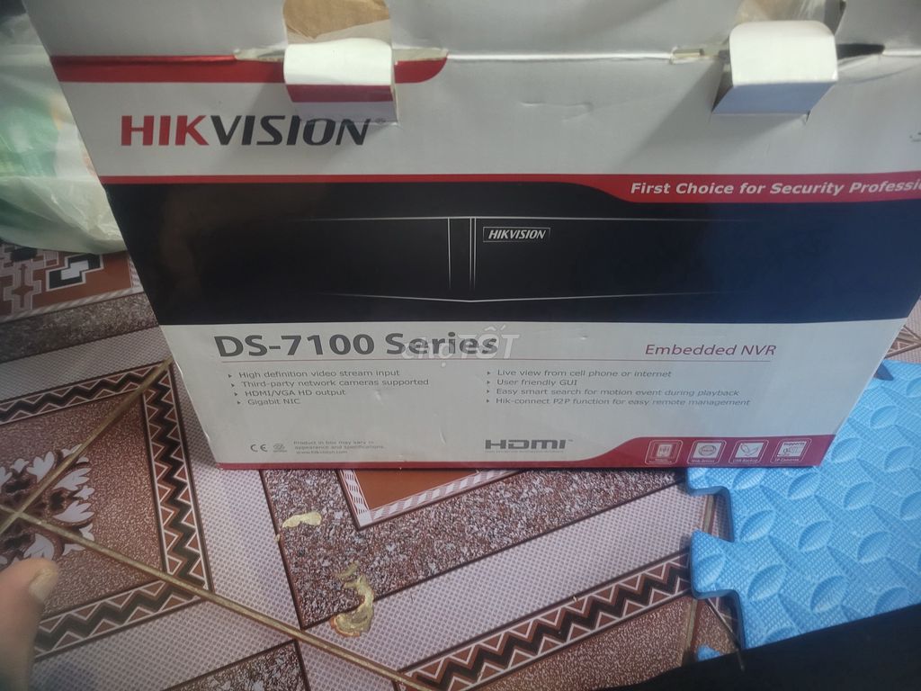 Đầu ghi NVR Hikvision DS-7100 8 cổng Đen. Mua bán Máy ảnh, Máy quay tại Thành phố Ninh Bình Ninh Bình được đăng bởi Hung hình 1