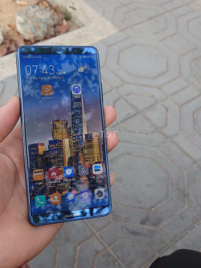 Huawei Mate 10 Pro 64GB Xanh. Mua bán Điện thoại tại Thành phố Dĩ An Bình Dương được đăng bởi TrieuAnh hình 1